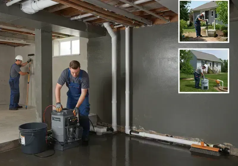 Basement Waterproofing and Flood Prevention process in Destrehan, LA